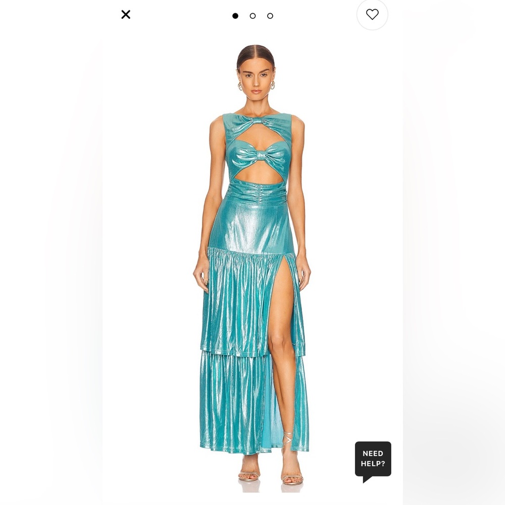 Elliatt Josephine Gown in Turquoise